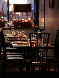 Dining Room at Christmas