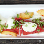 Fresh summer farm-to-table salad