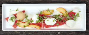 Fresh summer farm-to-table salad