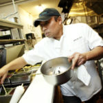 Chef Bruce cooking up some delicousness!
