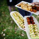 passed appetizers - wedding catering