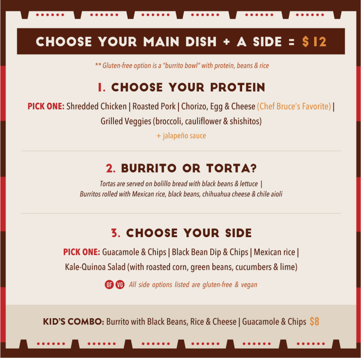 Food Truck Menu